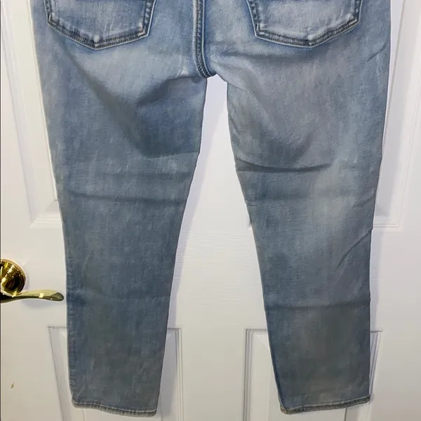 American Eagle Outfitters Artist Crop Super Stretch Jeans Size 8 - Image 9