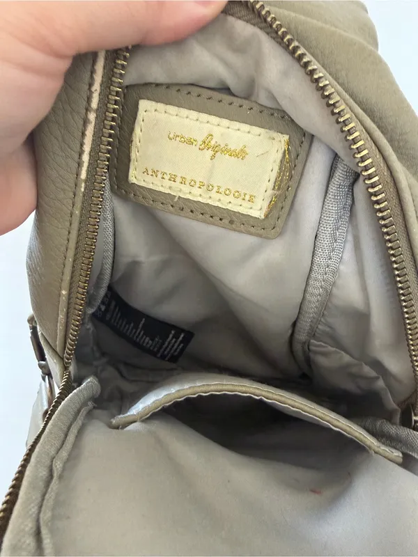 Anthropologie Olive Mini Crossbody with Patterned Woven Strap - Image 6