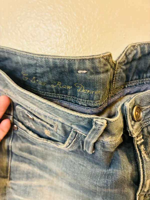 G-Star Raw Jeans W28 L34 Womens Blue Distressed Midge Colt Skinny Gstar G star - Image 2