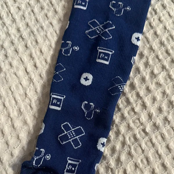 Figs Navy Medical Icon Compression Socks - Image 4