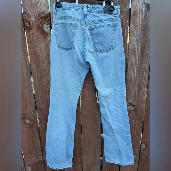 Vintage Levi’s Silver Tab Light Wash Denim Flare Jeans Juniors Women’s Size 24 - Image 6