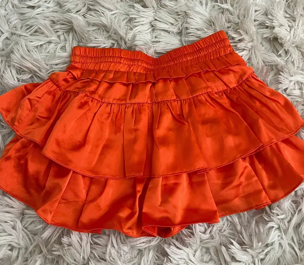 day and moon skirt Orange - Image 2