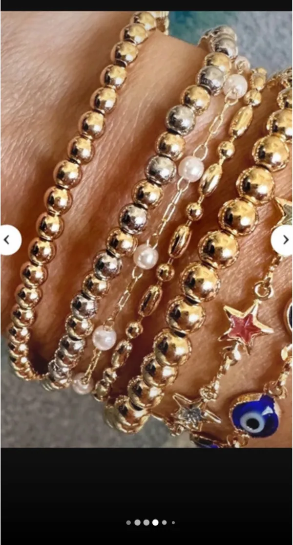 Anthro gold filled bracelet (1) - Image 3
