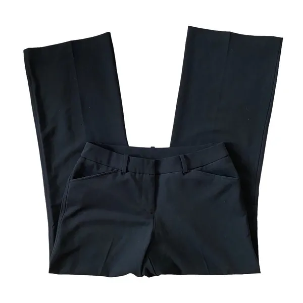Worthington modern fit women’s black dress pants size 6 Petite button zip hook - Image 6