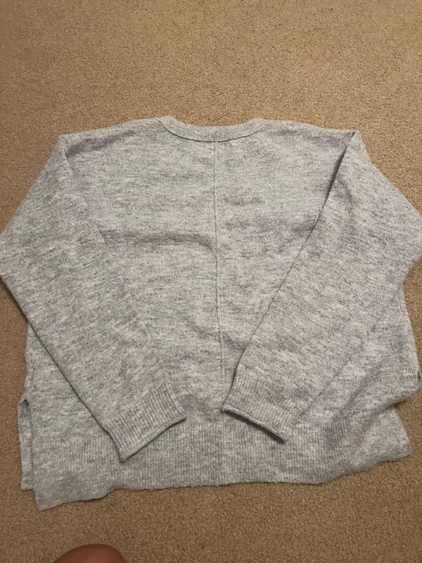 TJ Maxx Grey long sweater - Image 2