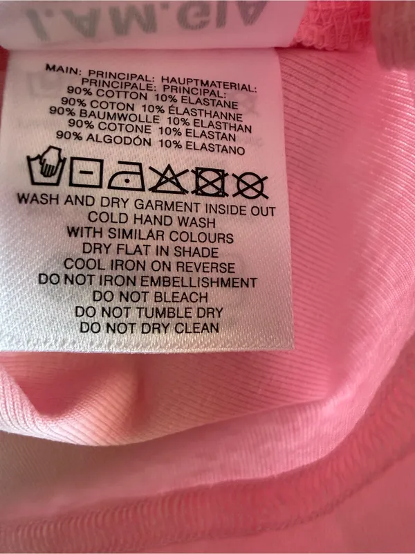 I AM GIA Courtney Tank Super Model Pink Large NWT IN PACKAGE - Image 10