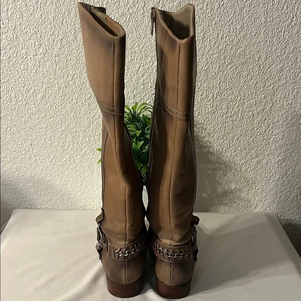 Alex Marie Tan Over the Knee Bootsus used good condition - Image 3