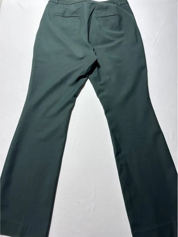 White House | Black Market Dark Green Dress Pants - Size 10, Made in Jordan, Tailg - Image 8