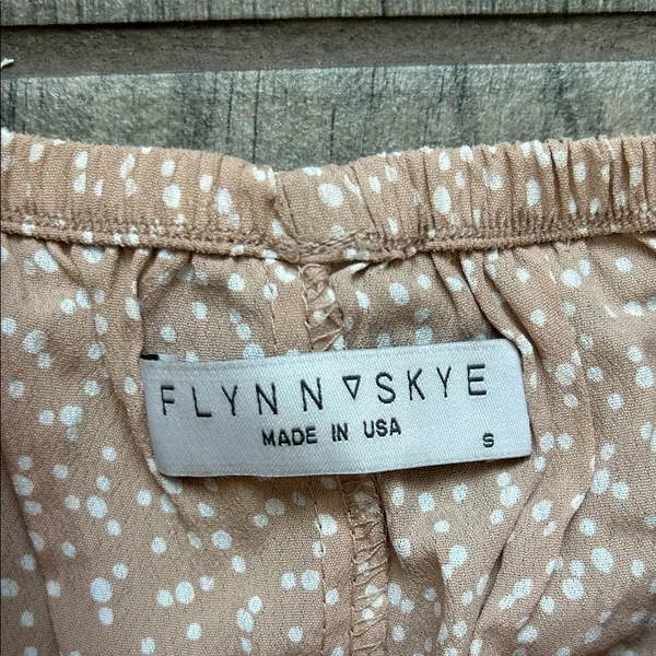Flynn Skye Tan Polka Dot Dress - Image 2