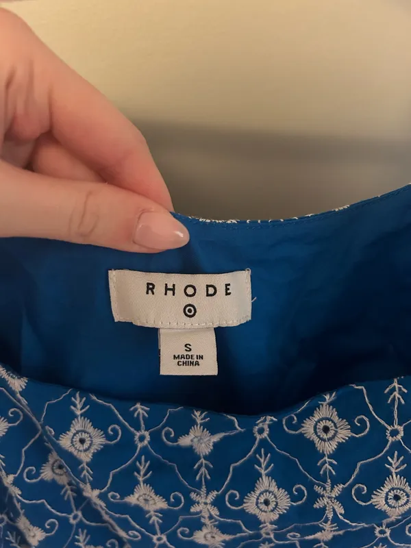 RHODE Summer /Spring Dress Blue - Image 8
