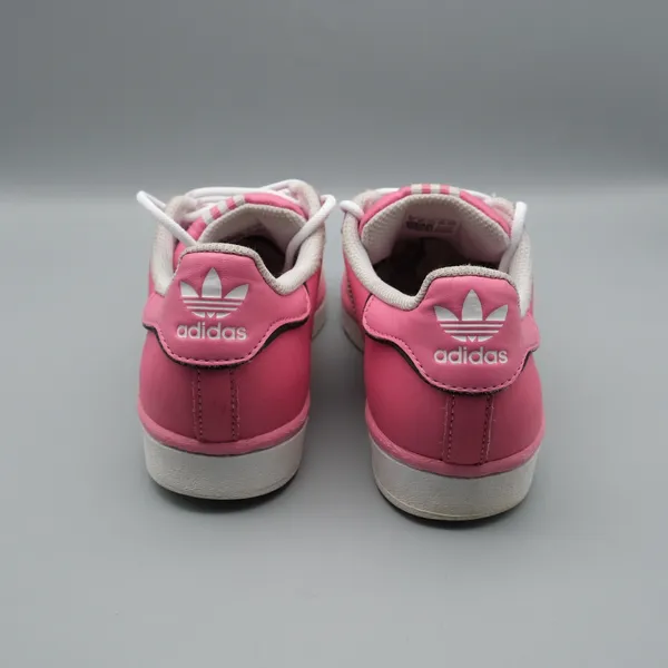 Adidas Superstar Shoes Size 5 Pink White Shell Toe Leather Sneakers IE0863 - Image 11