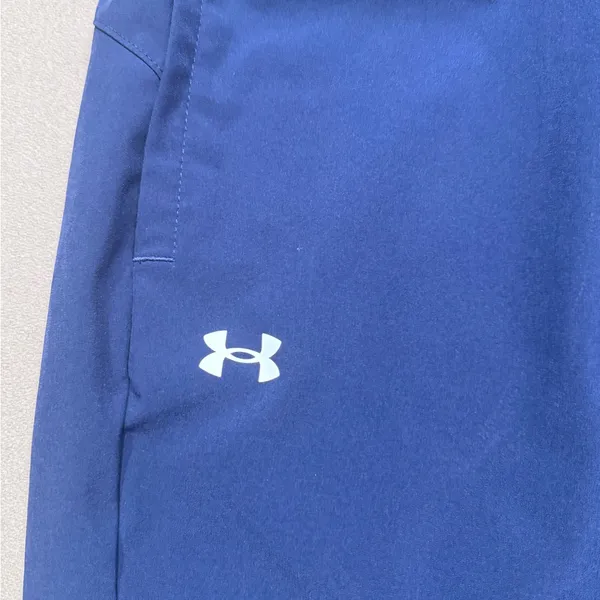 Under Armour Navy Blue Track Pants - Image 3