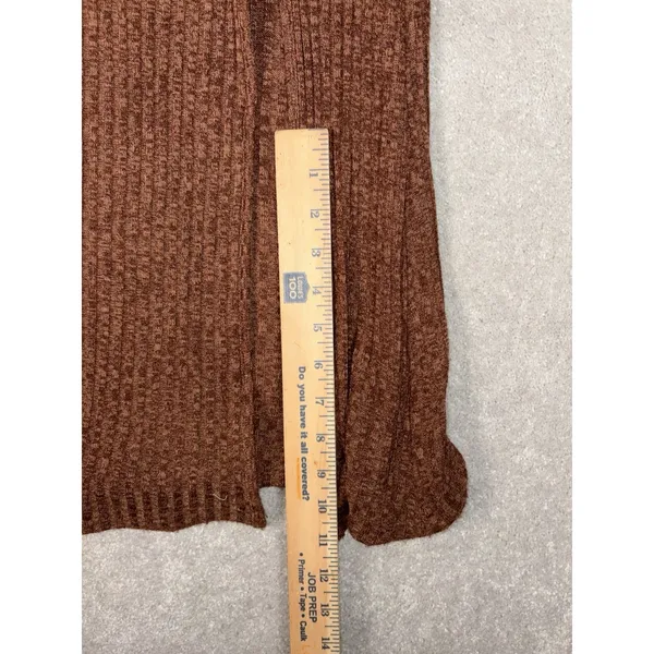 astr the label kylie dress brown ribbed midi slit nwt‎ small - Image 12