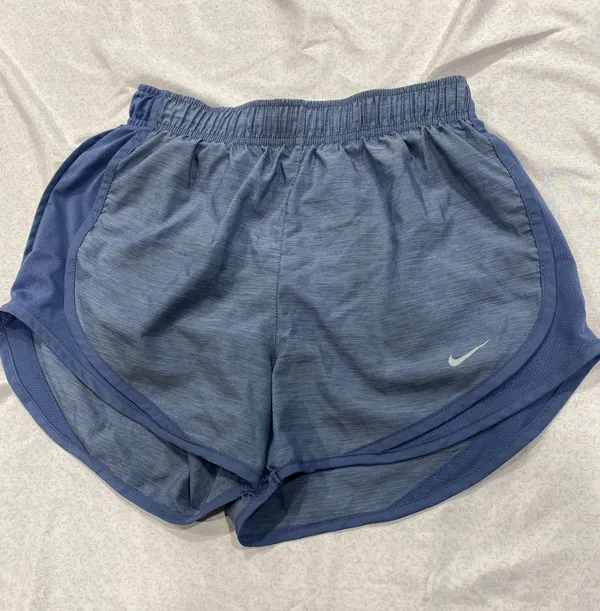 Nike light blue dri fit shorts - Image 2