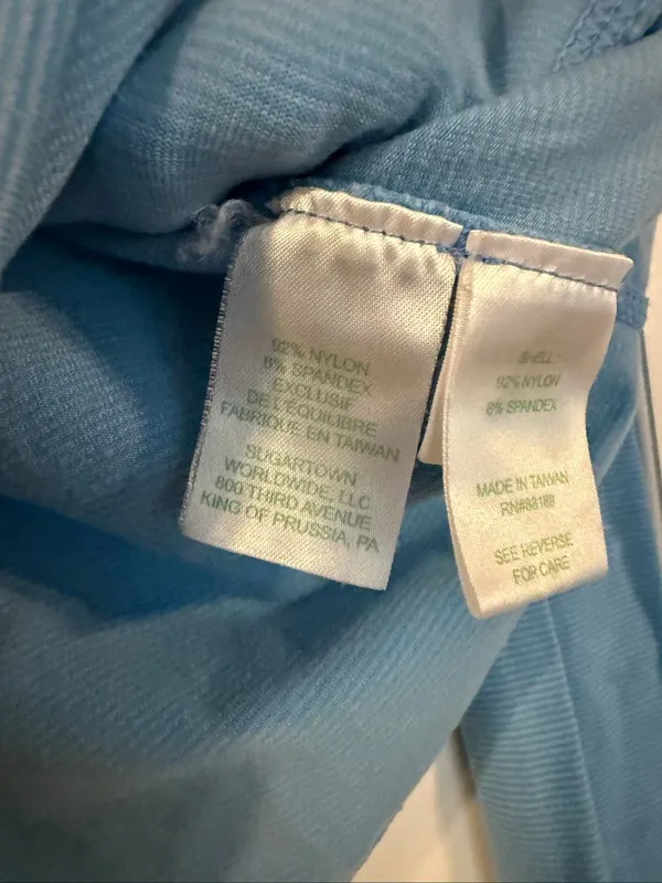 Lilly Pulitzer luxletic kapri striped zip up hoodie size xxs - Image 4