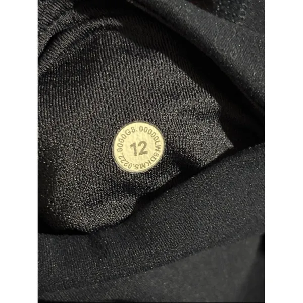 Lululemon Groove Super High Rise Flared Legging Pant Nulu™ Navy Size 12 - Image 6