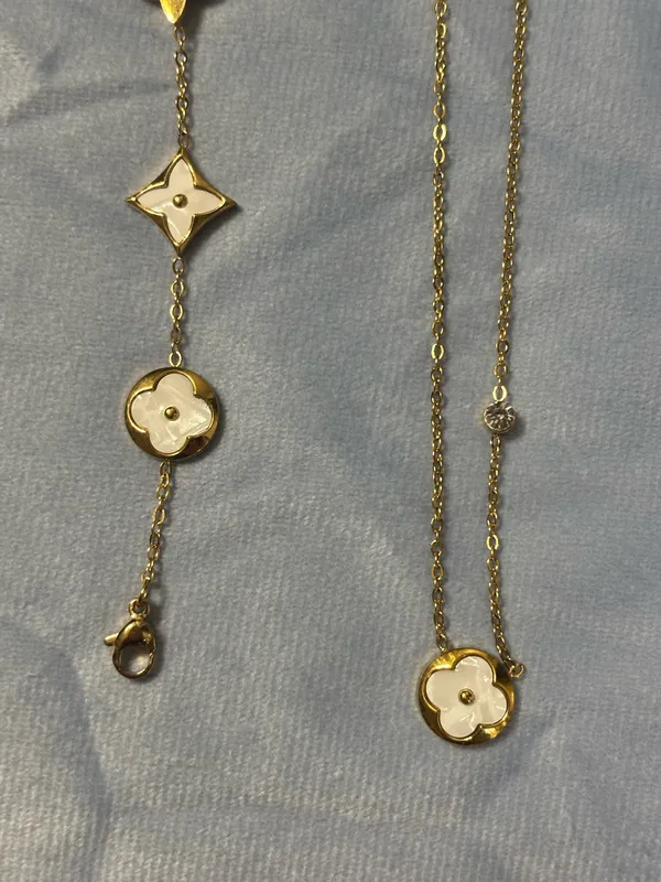 Necklace and bracelet Gold - Image 3