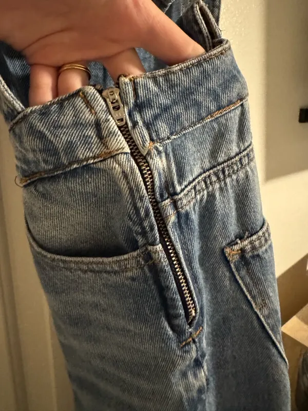 Stradivarius Original Denim Overalls - Image 3