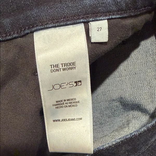 Joe's Jeans the Trixie HIGH RISE WIDE LEG CUFFED TROUSER 27‎ - Image 6