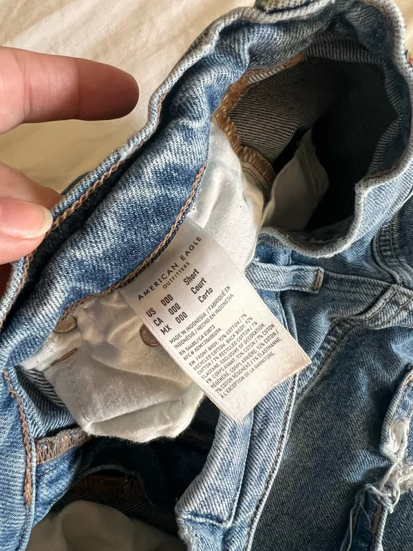 American Eagle Strigid Jeans High-Waisted Ripped Baggy Straight - Image 6