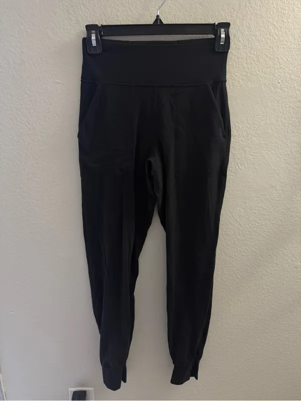 Lululemon High Rise Align Jogger Size 4 Athletic Yoga Hiking Pilates Pickleball - Image 2