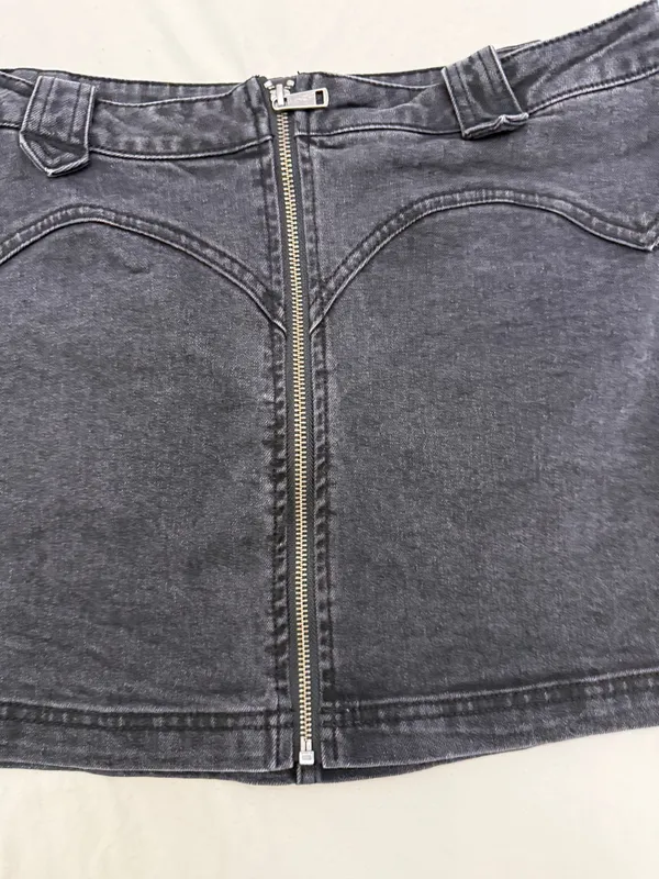 Woman’s Jean skirt Black Size M - Image 2