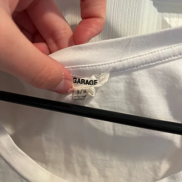 Garage Classic White Tee - Image 2