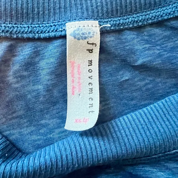 Soft blue top Free People - Image 3