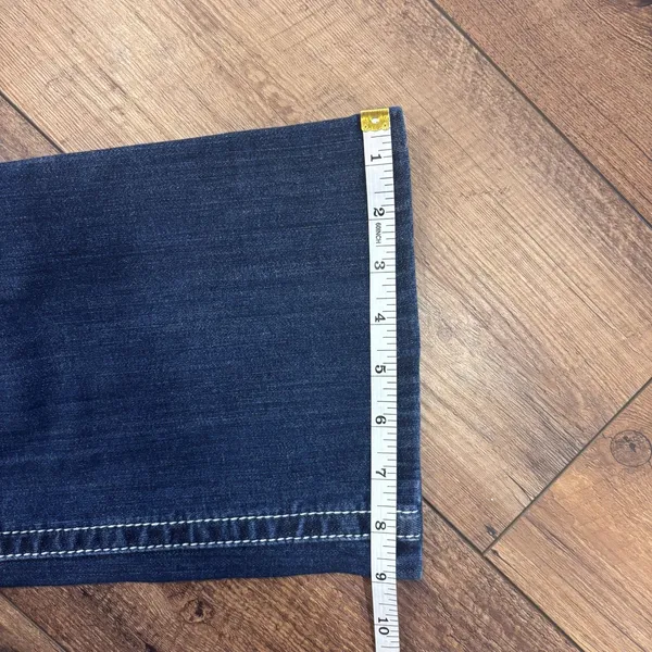 ARIAT R.E.A.L. Womens' Mid Rise Stretch Entwined Boot Cut Jean Sz 28R Marine - Image 12
