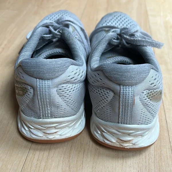 New Balance Light Gray Athletic Sneakers - Image 3