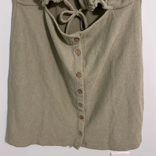 Free People Women's Olivia Mini Dress Size L - Image 4