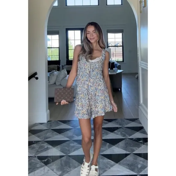 FREE PEOPLE Ellia Printed Set in Primary Combo Size Medium NWT - Image 2