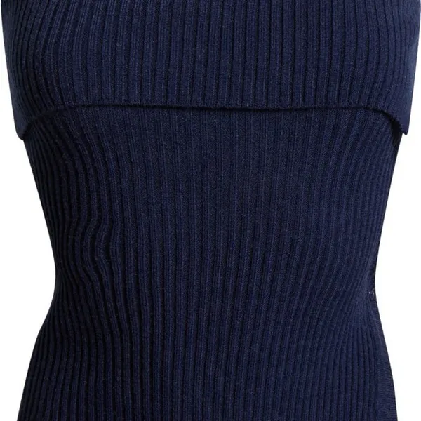 PacSun Kate Side Button Foldover Rib Tube Top Size XS - Image 3