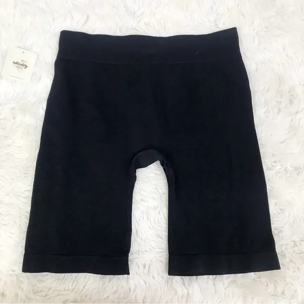 INTIMATELY‎ FREE PEOPLE Black Bike Bicycle Short Ribbed Athleisure Size XS Small - Image 3