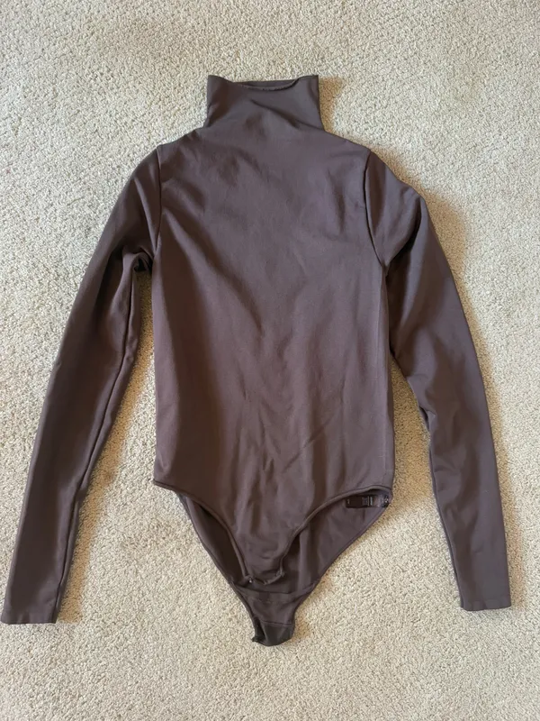 SKIMS Mock Neck Long Sleeve Bodysuit - Image 2