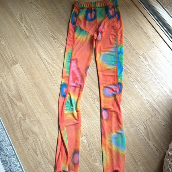 MESH COLORFUL PANTS Size XS - Image 4