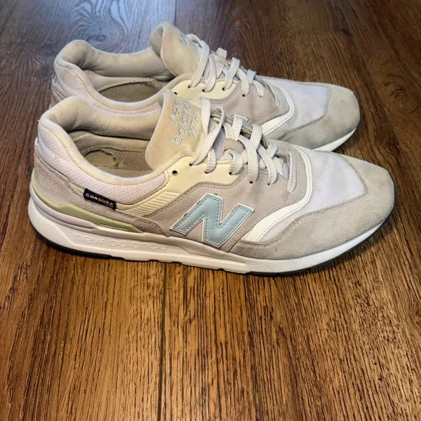 New Balance Cordura Gray Light Blue Sneakers Womens 11.5 B Mens 10‎ B CW997HSE - Image 3