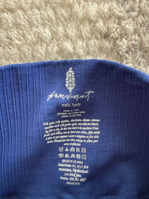 Free People Movement Leggings Blue XS/S - Image 3