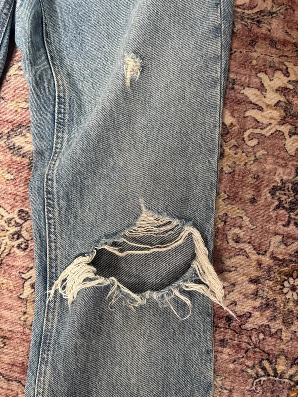 Dynamite Candice Jeans High Rise with Flare Bottoms - Image 2