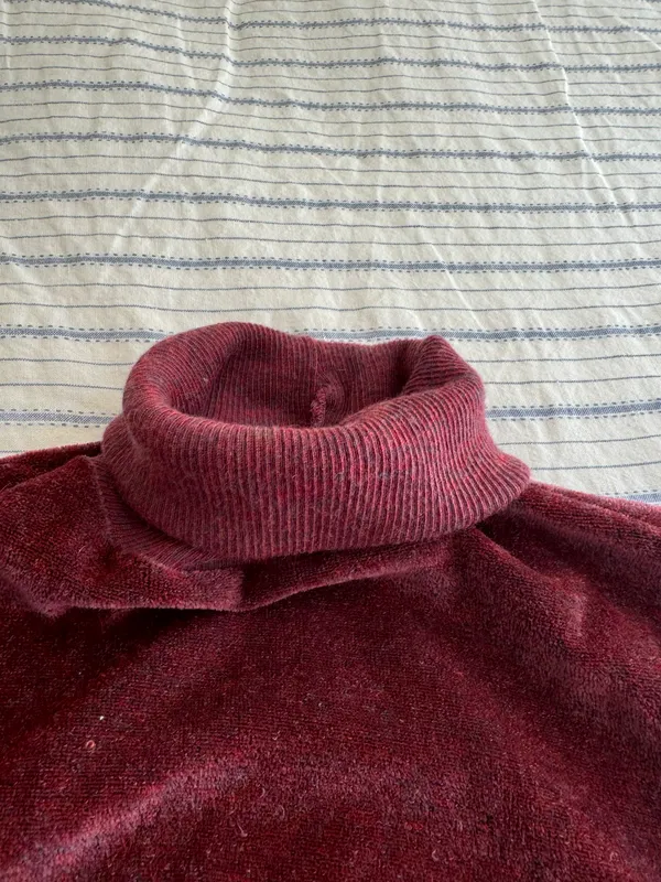 Magenta turtleneck sweater Pink Size XS - Image 4