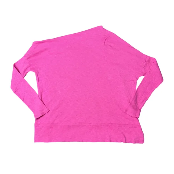 We The‎ Free Long Sleeve Top Womens Small Pink Excellent Slouchy Textured Knit - Image 2