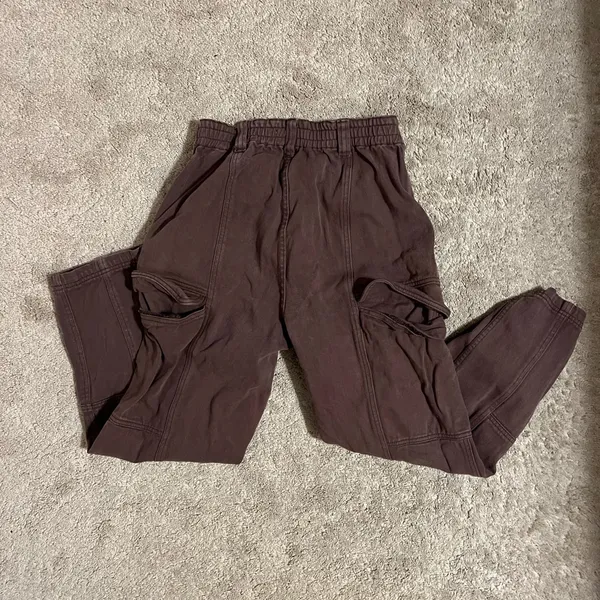 PacSun Brown Cargo Pants - Image 2