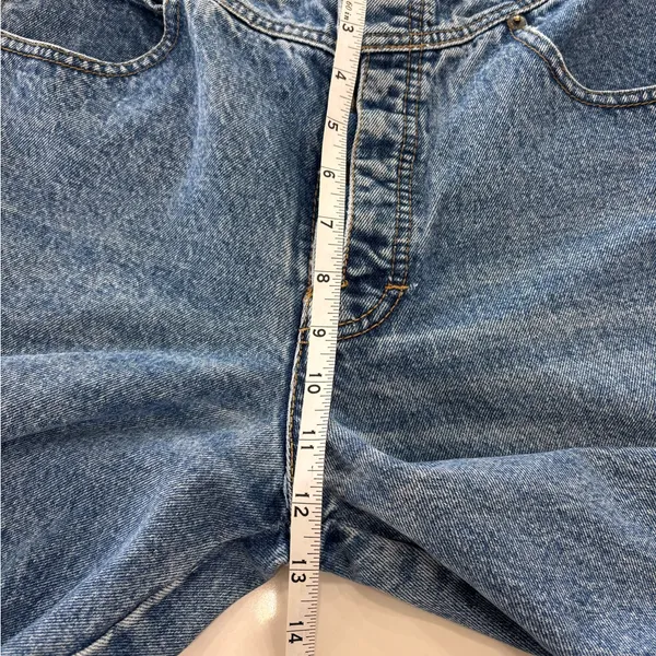 lawman's Vtg 90s Jeans Western Women's High Rise Blue Full Button Fly. - Image 7