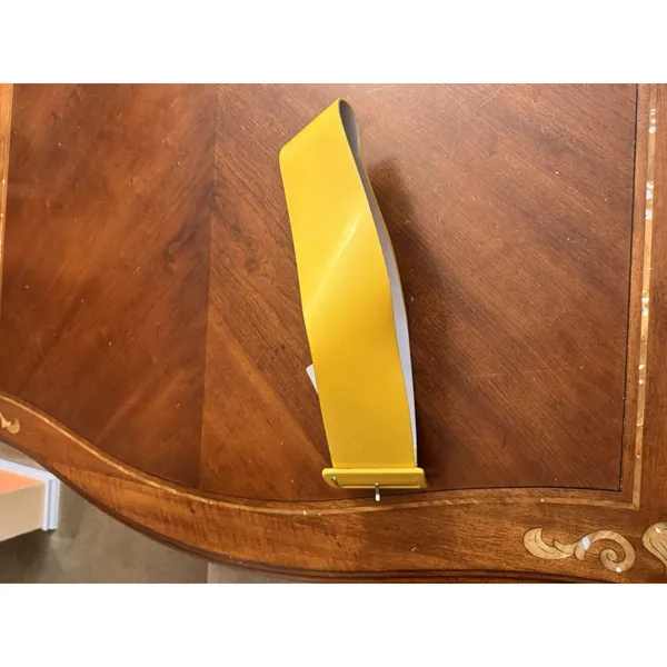 Unbranded Yellow leather statement belt wide Size S/M - Image 6