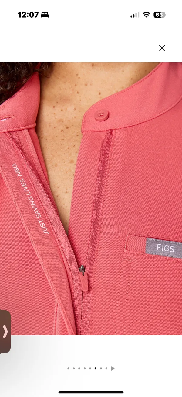 Women’s FIGS Scrub Top - Image 8