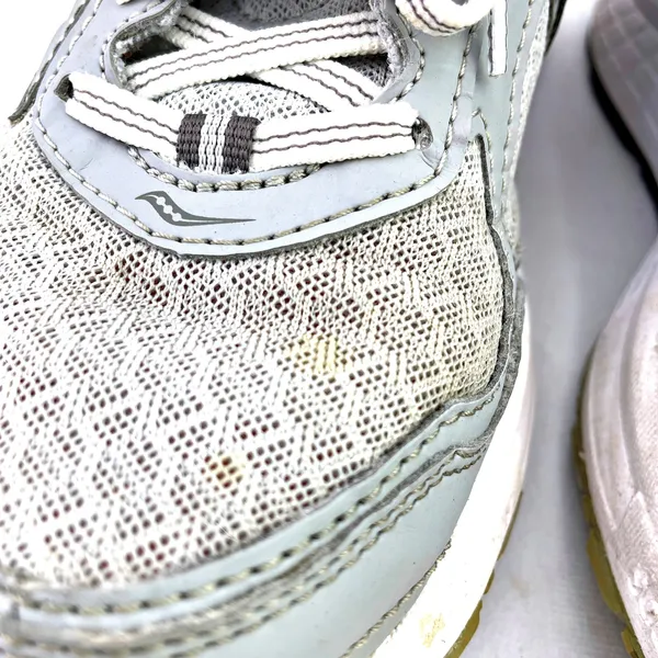 Saucony Womens Cohesion 10 Sz 6.5 Gray Running Shoes Lace Up Low Top S15362-10 - Image 4