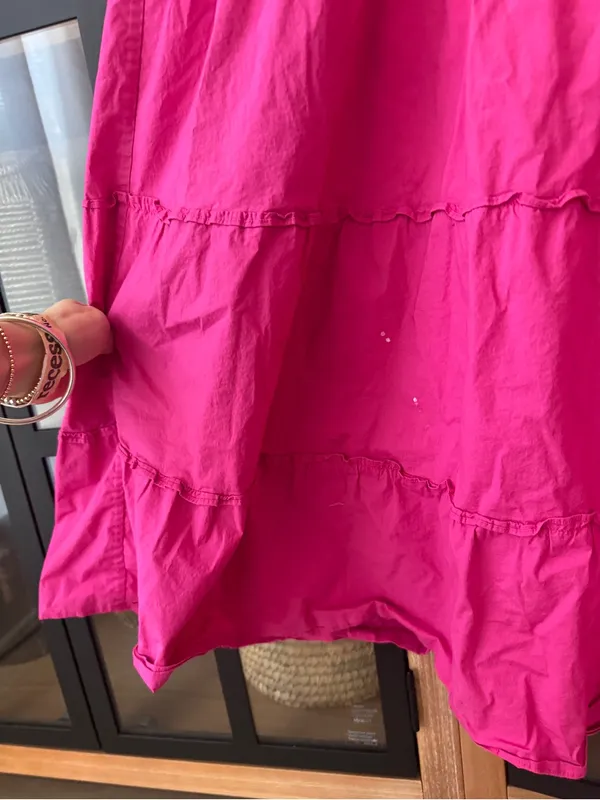 Hill House poppy Nap dress midi Ellie pockets tiered ruffle poplin cotton smock - Image 11
