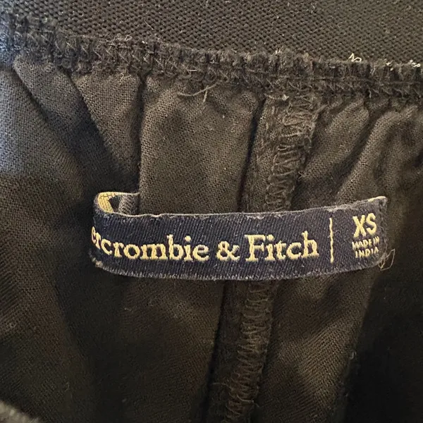 Abercrombie & Fitch Polka Dot Pleated Midi Skirt‎ Elastic Waist Size XS - Image 5