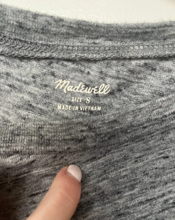 Madewell Long sleeve Tshirt - Image 2