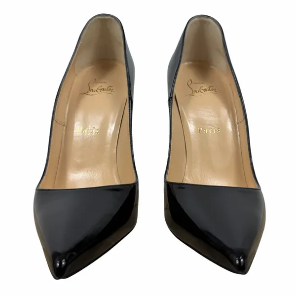 Christian Louboutin So Kate 120 Patent Leather Pumps Black Size 39 - Image 4
